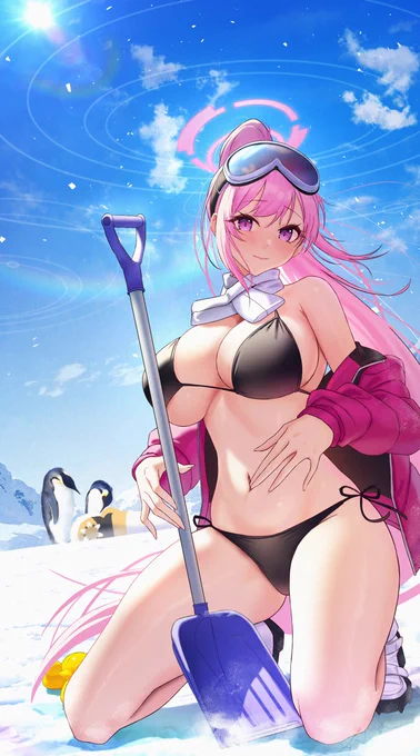 #ブルアカ  先生寒い?