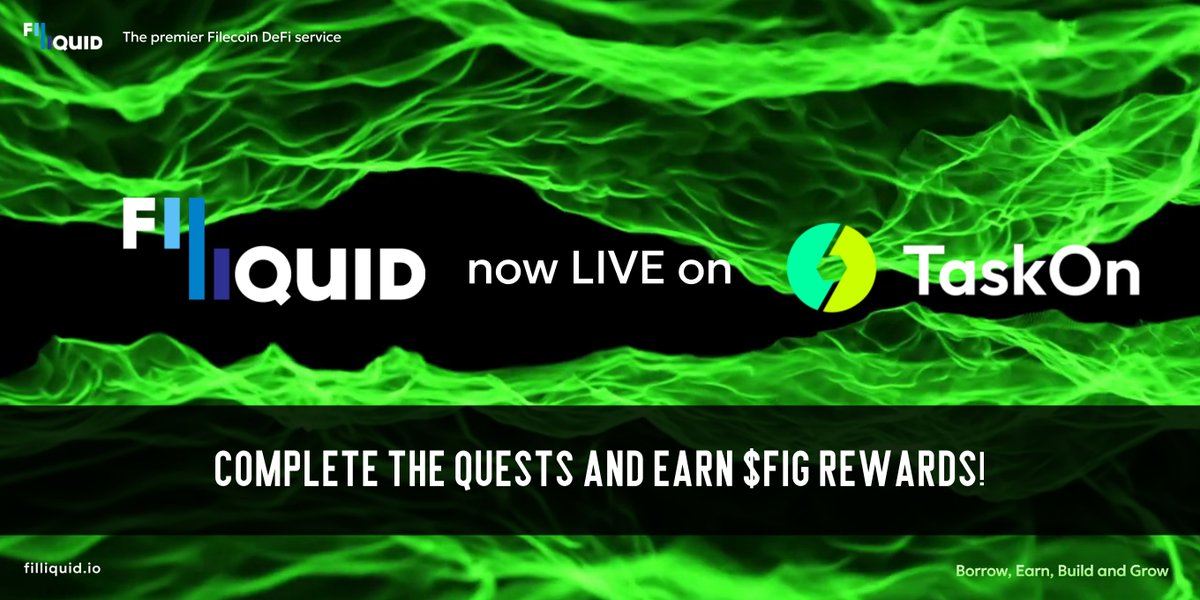 FILLiquid's tweet photo. 🚀 Woohoo! The #TaskOnCampaign is LIVE!
🤑 Earn $FIG tokens through our airdrop and be part of the $500 prize pool shared among the top 10 referrers!
🔥 Join the #FILLiquid revolution:
Complete the @TaskOn_io quests & earn rewards 🏆
Explore the innovative world of #FILLiquid in #DeFi 🌐
Connect & network with the #FILLiquidCommunity 💬
➡️ https://t.co/h8lDhaqXOE
Don't just watch the future unfold, be a part of it with #FILLiquid! 🌍
#DeFi #FIL