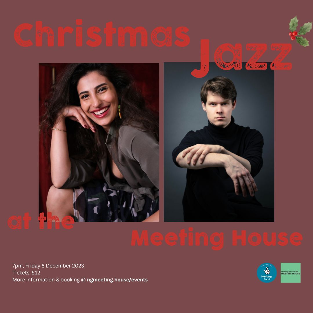 This is tonight!!! Come down to the Meeting House for a friendly evening of Christmas cheer and songs. Tix > buff.ly/46wyAqL