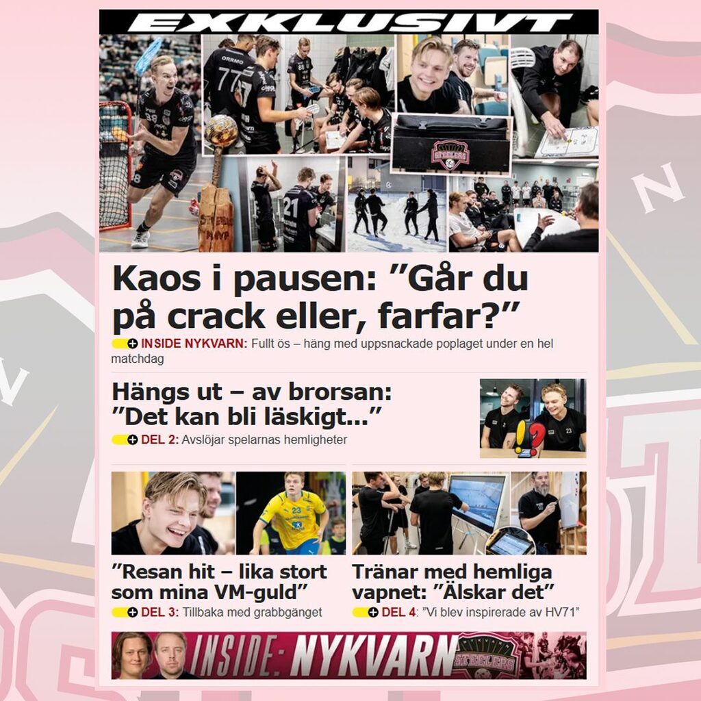 Nykvarns Innebandy tweet media