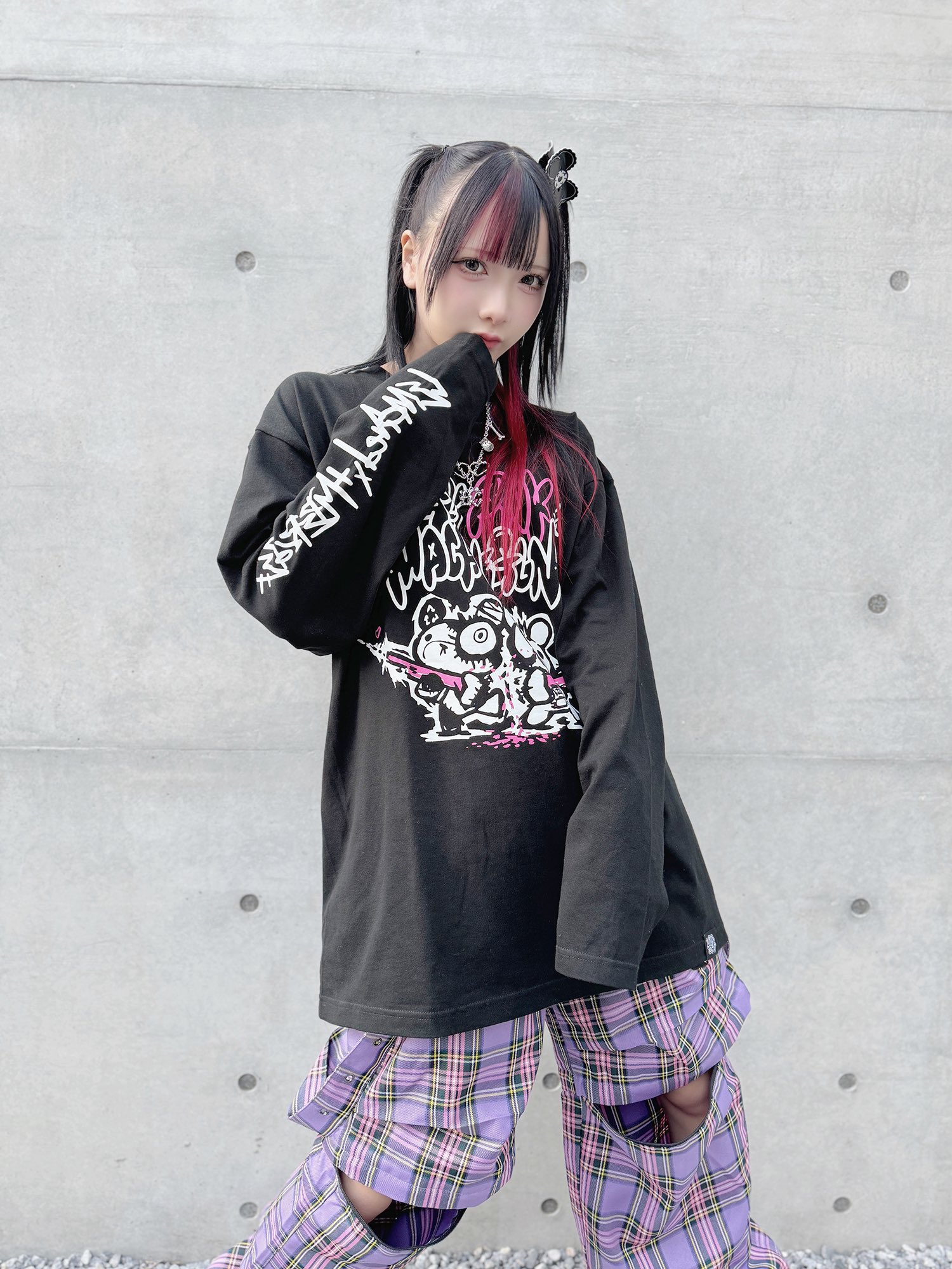 hideXJAPANLemoNedレモネードショップ購入ロングTシャツ