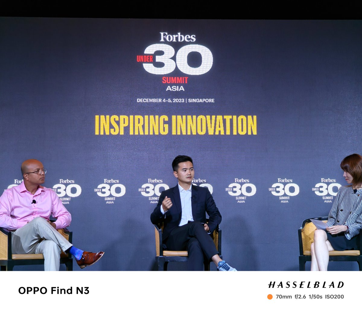Inspirational entrepreneurs need innovation with their tech.

We're proud to sponsor the @ForbesAsia  #Under30Summit and support the next generation of trailblazers.

Discover more about the #OPPOFindersClub 🔗 oppo.com/en/events/oppo…

#ShotonOPPO
#OPPOFindN3