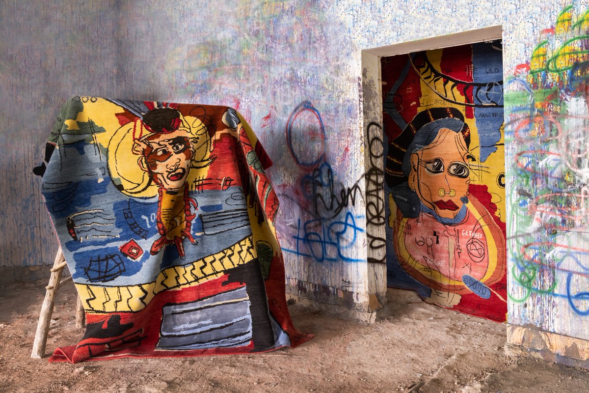How do you see the interplay between art and adversity?
Anghs’ handknotted rugs redefine the concept of space, bringing vibrant street-art vibes to even the most distressed corners.

#newcollection #angh #artisan #handknotted #sustainability #rugs #jaipurrugs