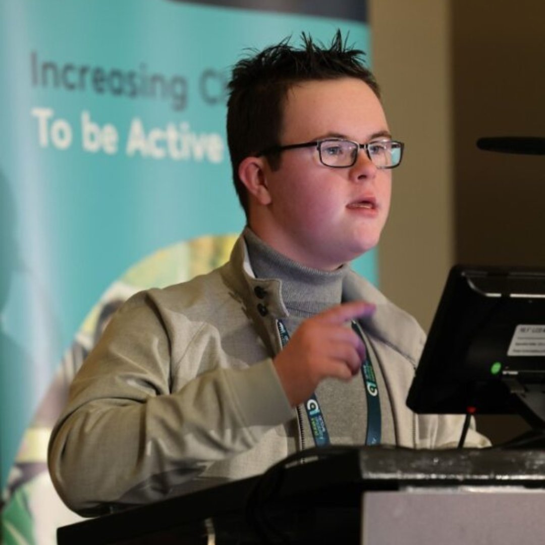 Paudcast_ie's tweet photo. In full flow at the Active Disability Ireland National Seminar last week. What an honour to address over 200 delegates.
#imintoo #activedisabilityireland #paudcast #speech #smallchangesbigimpact https://t.co/Ztqb6KaZBU