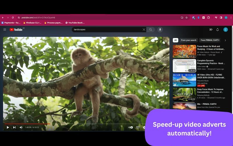 This neat little extension for Chrome actually works, muting and speeding up ads between YouTube videos. Make the most of it now before Google inevitably shuts it down.
Ad Speedup - Skip Video Ads Faster buff.ly/3RfmH2K