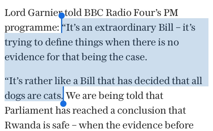 Fair point from Lord Garnier. No government should believe that it can change reality by legislation. But then that is exactly what Parliament thought it could do in the Gender Recognition Act 2004 and the Marriage (Same-Sex Couples) Act 2013.