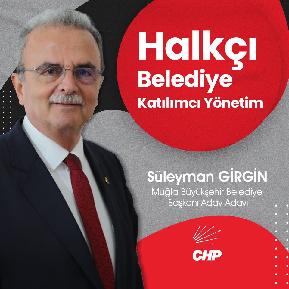 sgirgin48tbmm's tweet photo. Halkçı Belediye, Katılımcı Yönetim İçin..
Süleyman girgin!
#chp
#muğla https://t.co/xVo07Yhpzc
