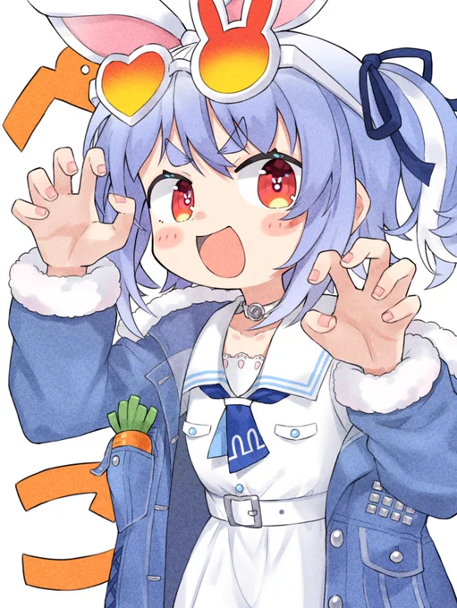 #今年も残りわずかなので今年一番伸びた絵を貼る見た絵描きさんも強制でやる  毎年1月あたりにセーラー衣装のぺこちゃん描いてる気がする