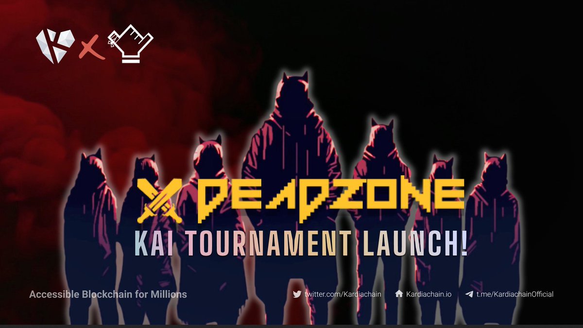 #DEADZONE #KAITOURNAMENT OFFICIAL LAUNCH The mint phase is now available! Use your Metamask wallet with KardiaChain Mainnet integrated to log in and join the game to mint your NFTs and compete in the Deadzone here: kaitournament.brototype.xyz Please be aware that minting time is…