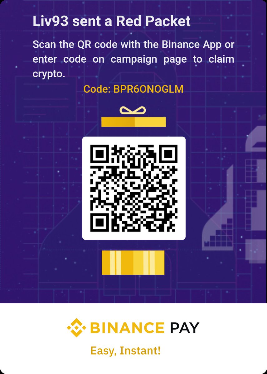 Liviu19930's tweet photo. BPR6ONOGLM use this code for a #redpacketbox in Binance✨
Thanks!
#binance
#crypto
#gift
#openbox
https://t.co/tVhtyV1op1 https://t.co/rED0CH8Vzn