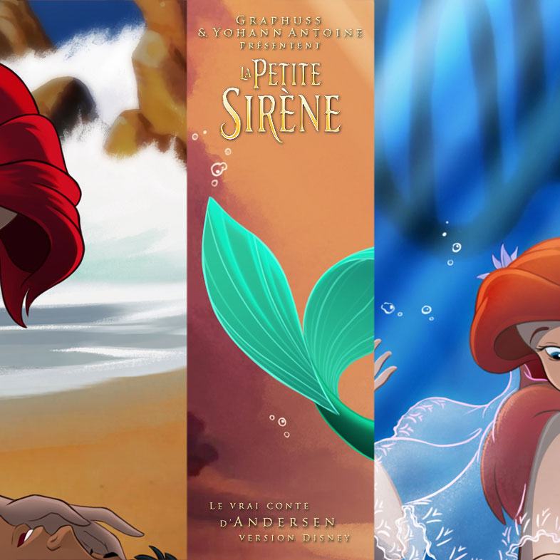 YohannAntoine's tweet photo. What if #Disney had made #TheLittleMermaid as the real #Andersen 's #fairytale? ✨️🪸
The images already are visible on Patre0n (link in bio) Thank you for your support! 😘🧜🏻♀️✨️
#disneylittlemermaid #arielthelittlemermaid #fanart #disneyfanart #yohannantoine #graphuss https://t.co/LYl7uq9iIR