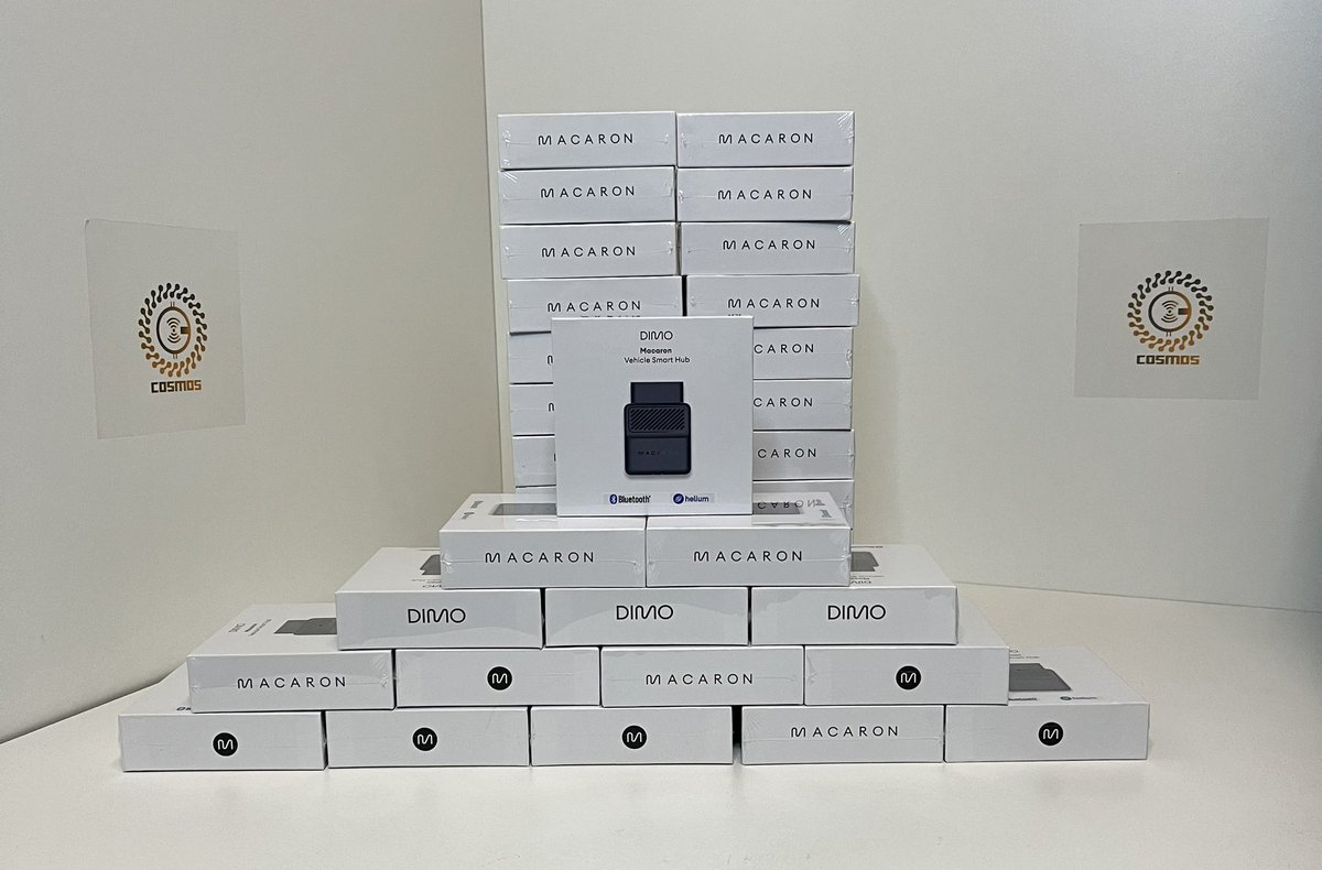 CosmosIoT's tweet photo. 📦STOCK &amp; free shipping 📦

Now shipping from stock! The new @DIMO_Network Macaron!

Shipping to 🇳🇱🇩🇪🇧🇪

Order on our brand new webshop: https://t.co/Sun6foipjp

#dimo #helium $dimo $hnt https://t.co/MFj1vkVecu