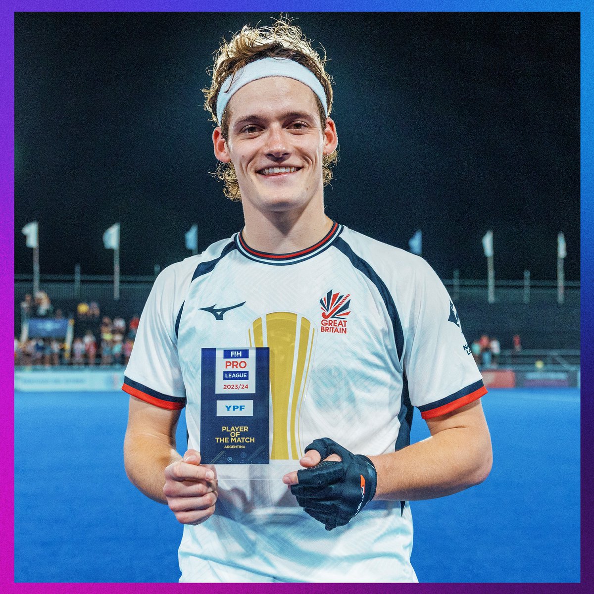 GBHockey's tweet photo. 🤩 DREAM DEBUT 🤩 

Struan Walker 🔥 

GB Debut ✅
First GB goal ✅
Second GB goal ✅
POTM ✅ 

A day to remember from the young Scotsman https://t.co/xqBktEZ0QL