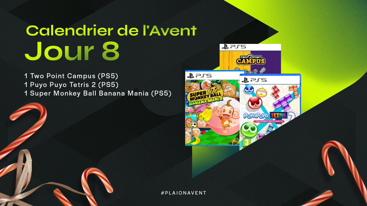 PLAION_FR's tweet photo. 🎁 Calendrier de l’Avent: Jour 8 🎁

SEGA a pensé aux enfants parmi nous (et à ceux qui le sont restés 😉)

Pour participer:
1️⃣ Follow @PLAION_FR
2️⃣ RT ce tweet

🎟 T.A.S le 22/12
🍀 1 gagnant

#PLAIONAvent https://t.co/aqWIeRyAZn