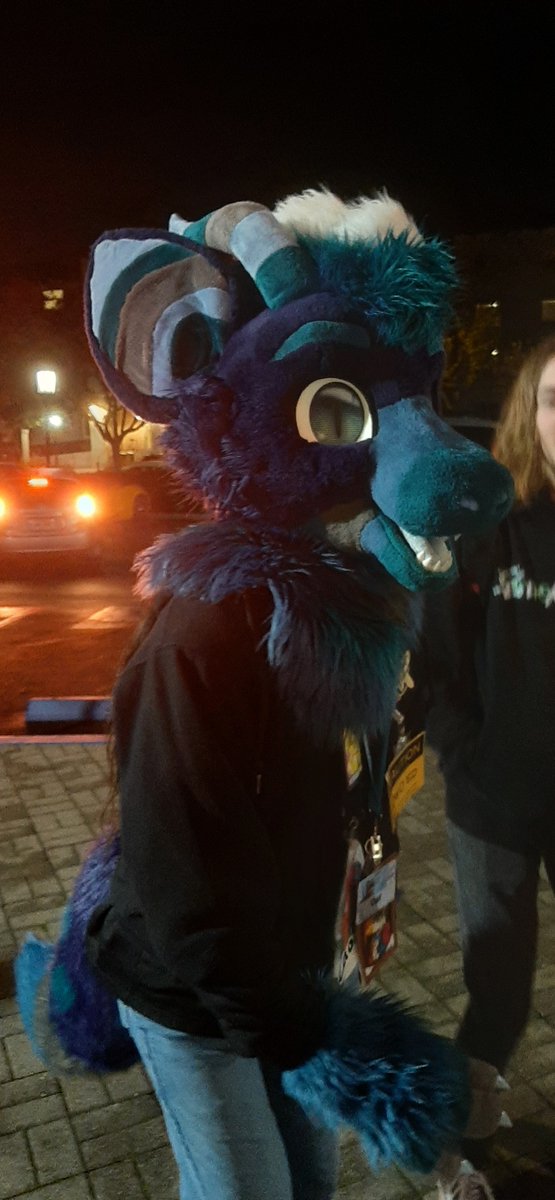 Jag har sett en blå hund och en blå drak i kväll. 

🐕 <a href="/ArcherEmberpelt/">Archer 🔜 AFC</a> 
🐉 <a href="/thatnerfdragon/">CaolDubh</a>