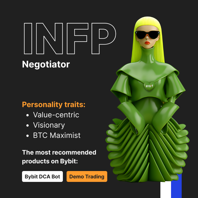 Bybit_Official's tweet photo. 🔥 Have you found your Trading personality yet? 🤖

There are 16 Trading Personalities, take the test to find out your Archetype and join the Mega #High5Bybit Trading Competition!

💫 Join Now: https://t.co/U8iFQBzE2S

#BybitTrading #TheCryptoArk