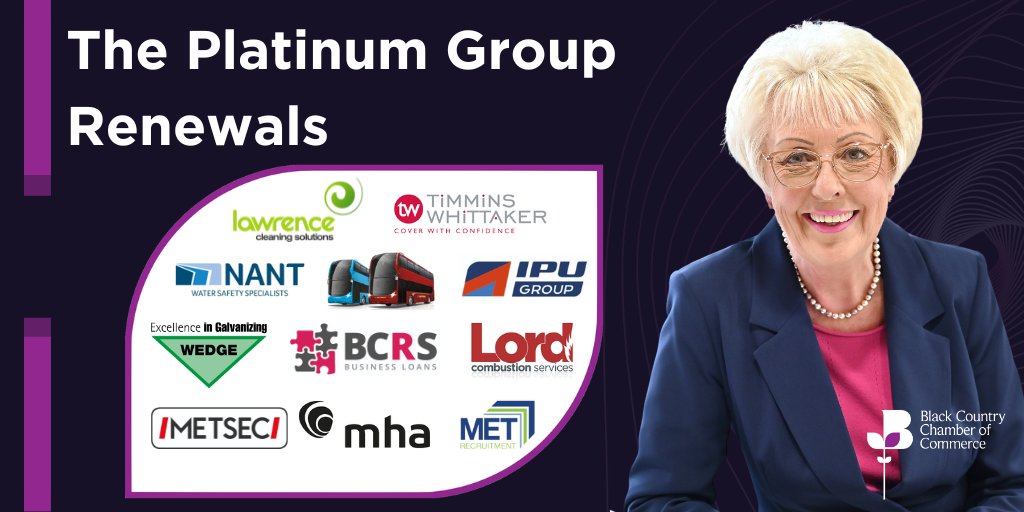 ✨Platinum Group Renewals✨
Eleven leading businesses have renewed their Platinum Group membership with us in the run up to Christmas.
Thank you all for your continued support!
Read the full article and comments from <a href="/GArnoldPlatinum/">Gail Arnold</a> and <a href="/SarahMChamber/">Sarah Moorhouse</a> ➡️ loom.ly/pdk9CbM