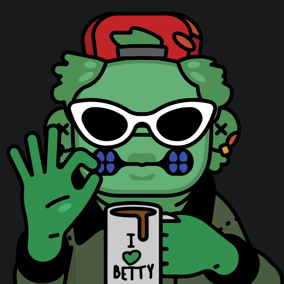 BanjoXNFT's tweet photo. GM! Coffee and @betty_nft appreciation is always required on a #fellazfriday π
Bullish on @Deadfellaz
#metawrapz #deadfollowdead #horde https://t.co/brxI2wzytS