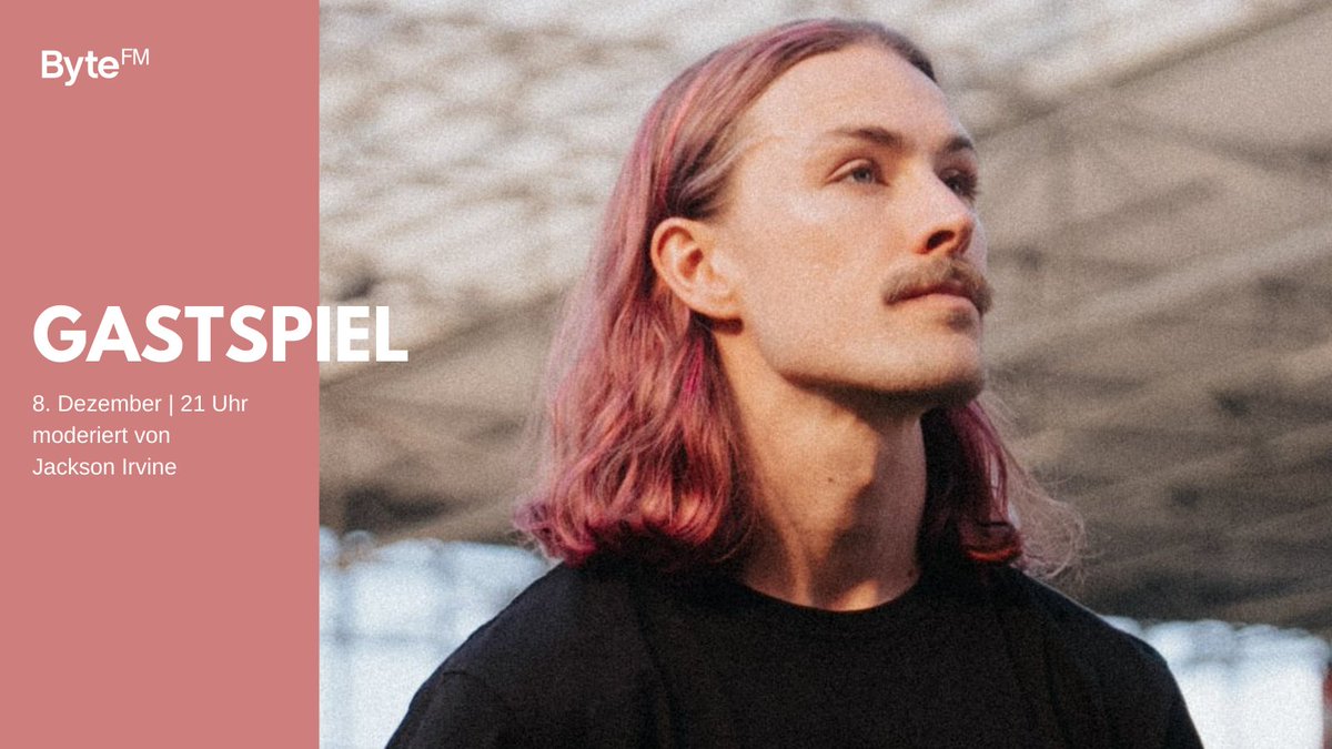 Im Gastspiel präsentiert @jacksonirvine_ eine wahrhaft Auswahl seiner Song- und Konzerthighlights des vergangenen Jahres. Mit Musik von Young Fathers, Cherry Glazerr, NewDad und Parannoul. Um 21 Uhr bei ByteFM! → bit.ly/Gastspiel_Jack…