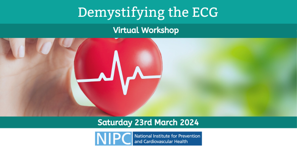 Join expert tutor Paul Nolan as he delivers our Demystifying the ECG online workshop, Saturday 23rd March 2024. This popular workshop has limited availability so early booking is advised to avoid disappointment. Book now⬇️ nipc.ie/ecg-workshop-a…