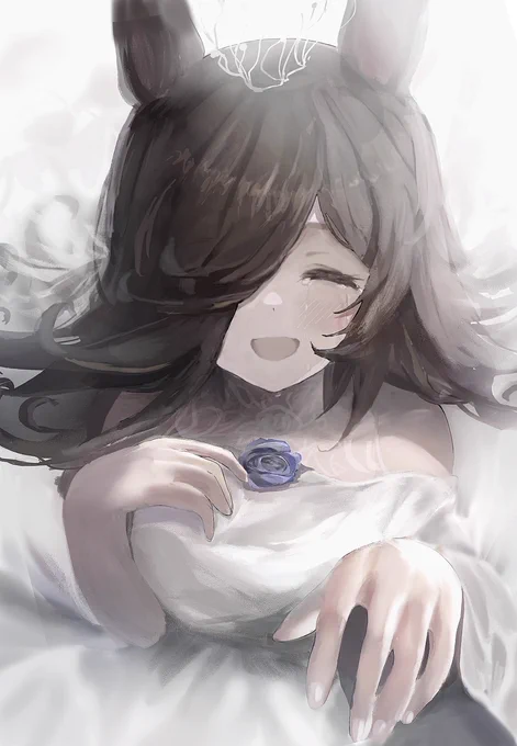 「なれたかな…幸せの青いバラに…!」 