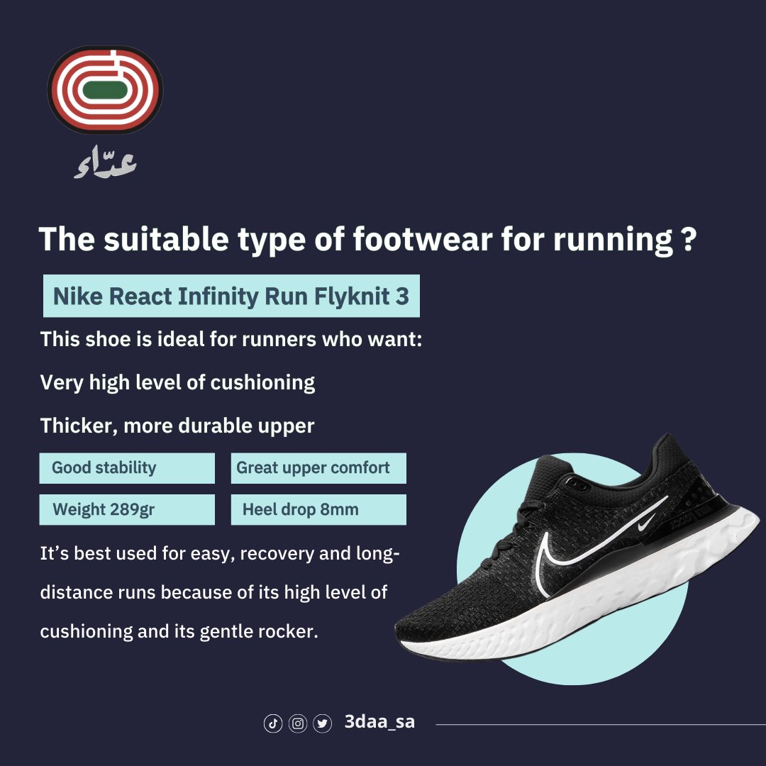 3daa_sa's tweet photo. فقرة الأحذية تبدأ معكم اليوم🤩🤩.
 
السؤال عن ماذا اختار وكيف اختار حذاء للجري مناسب لي يكثر في السنوات الماضية يوماً بعد يوم👀.

#عداء #runner https://t.co/ziAnjJf1n0