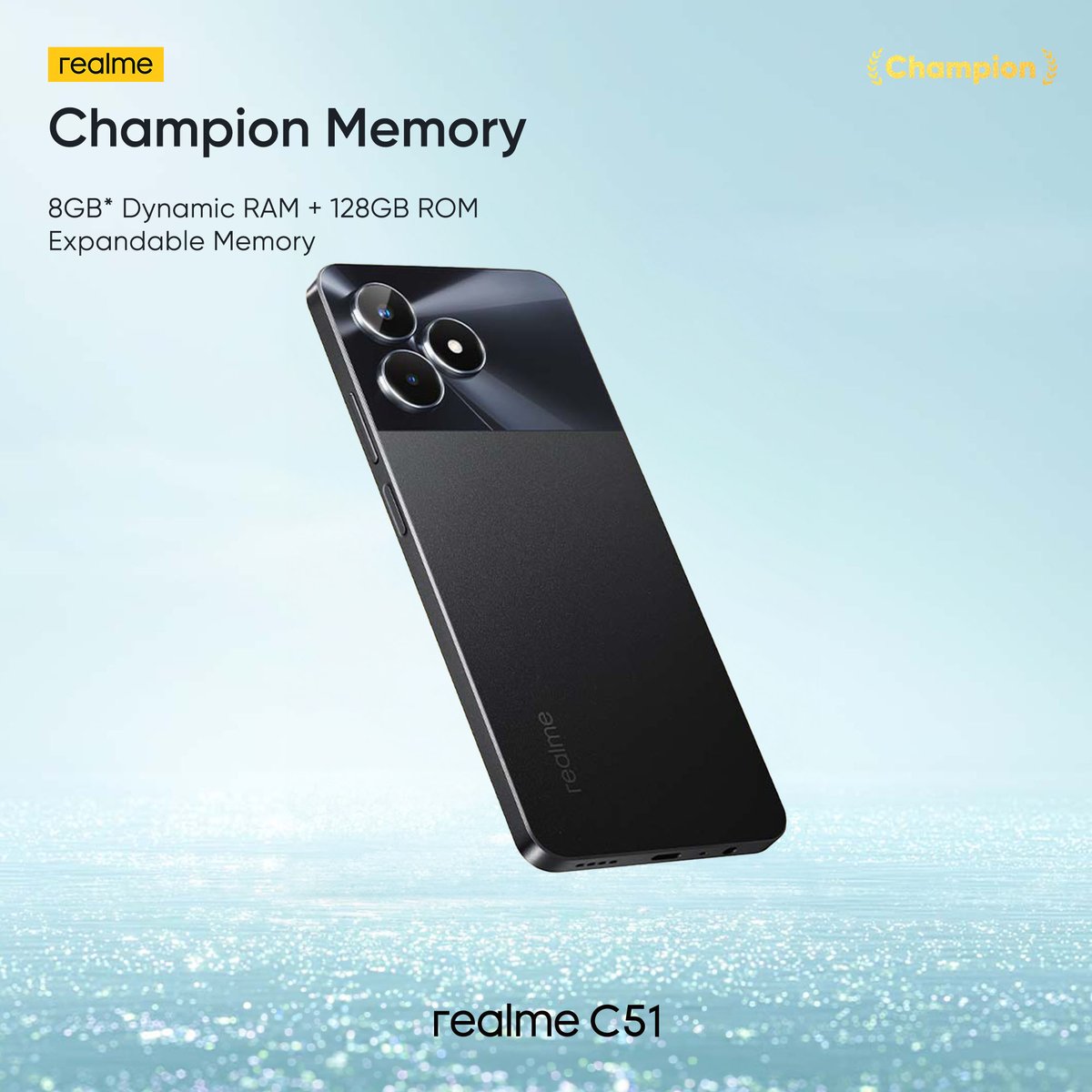 realmeKenya's tweet image. 4GB to 8GB RAM in just one tap. You can expand your realme C51 memory and maximize your device&apos;s performance anytime. Grab the realme C51 now, available countrywide at KES.19,699 (4GB+128GB) RRP

#realmeC51 #realme #ExpandableMemory