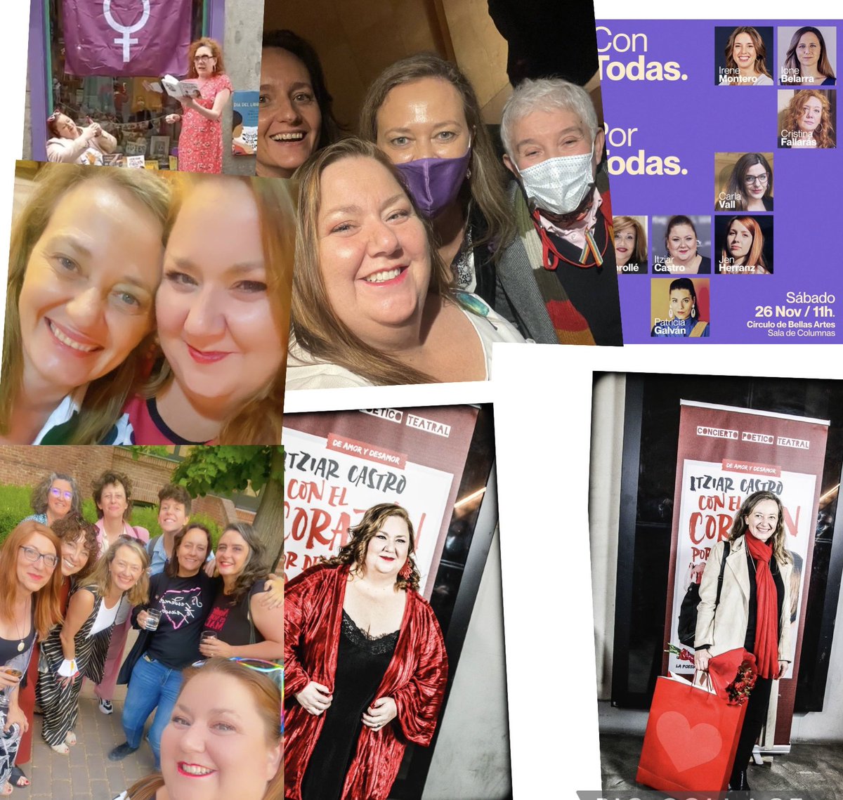 VickyRosell's tweet photo. Ha muerto nuestra querida @ItziarCastro
Aún cuesta creerlo.
Ha sido un honor conocerte y compartir poesía, teatro, fútbol, museos, estrenos, lentejas, política, baile, problemas, proyectos…y muchas, muchas risas.
Estarás siempre. #Lobbas https://t.co/9p6CB3R8TA