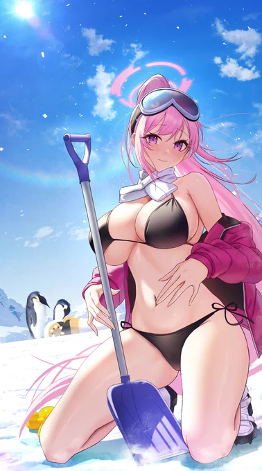 #ブルアカ 先生寒い? 
