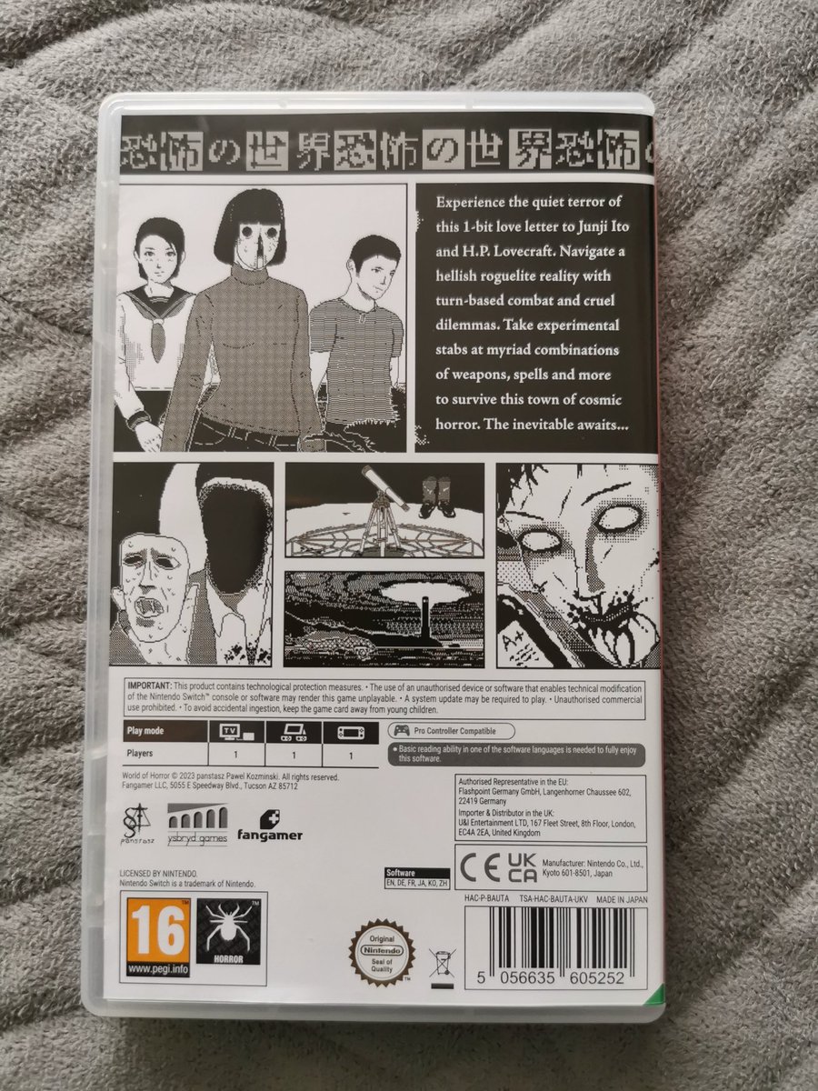 kantallive's tweet image. Bogate wydanie.
Warto było czekać.

#worldofhorror #switchbox
@panstasz @KrolMichal