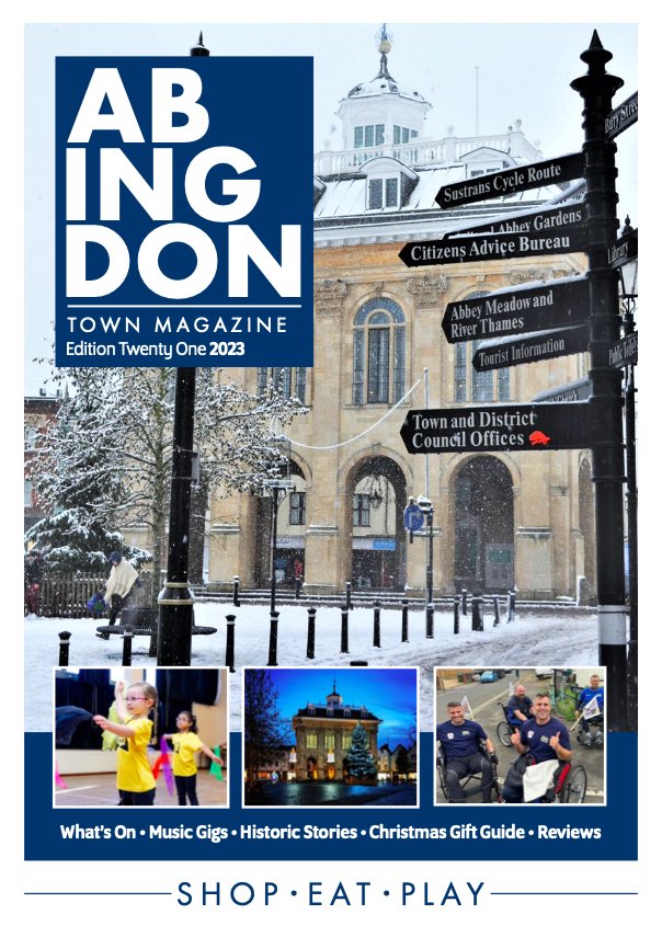 ❄️Welcome to Abingdon Town Magazine edition 21❄️

CLICK TO READ: library.myebook.com/FYNE/abingdon-…