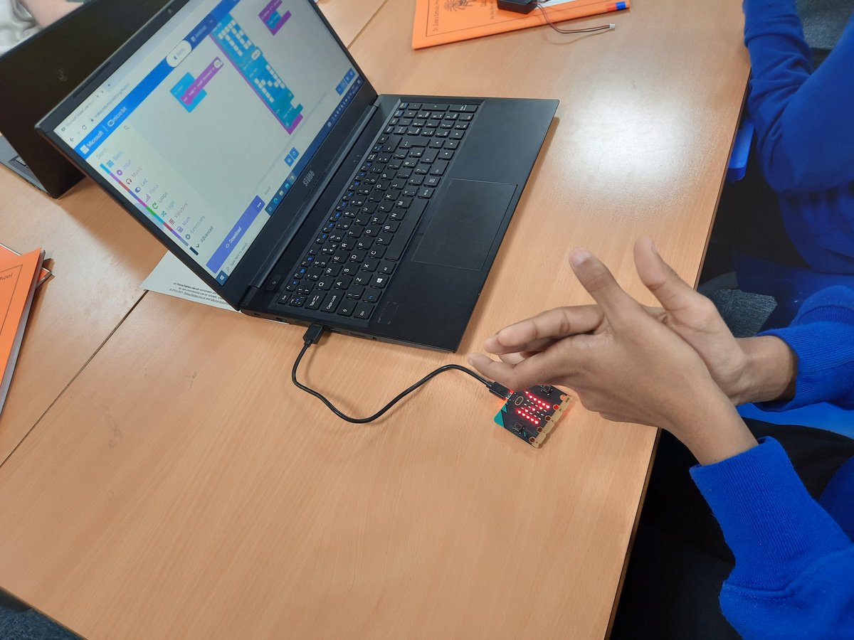 B Ebrahim (@mashhadiebrahim) on Twitter photo Today, Year 6 and 5 students <a href="/jude_primary/">St Jude's Catholic Primary School 🧡</a> crafted a sound-detecting algorithm, bringing it to life by coding it onto their Microbits! 🎶🖥️ #STEMeducation #codingfun #Microbit <a href="/PrimaryTolkien/">Tolkien Cluster Schools</a> @BCComputingHub <a href="/BishopChalloner/">Bishop Challoner Catholic College</a> <a href="/WeAreComputing/">National Centre for Computing Education</a> #IBelong Today, Year 6 and 5 students <a href="/jude_primary/">St Jude's Catholic Primary School 🧡</a> crafted a sound-detecting algorithm, bringing it to life by coding it onto their Microbits! 🎶🖥️ #STEMeducation #codingfun #Microbit <a href="/PrimaryTolkien/">Tolkien Cluster Schools</a> @BCComputingHub <a href="/BishopChalloner/">Bishop Challoner Catholic College</a> <a href="/WeAreComputing/">National Centre for Computing Education</a> #IBelong