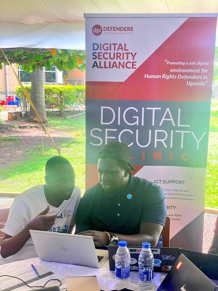 I join the global movement to celebrate the commemoration of the #IHRDDay2023 with free #digitalsecurity support for participants courtesy of @DigiSecAlliance. Let’s support the human rights defenders who fight for our rights every day. Please pass by the #DigitalSecurityClinic!