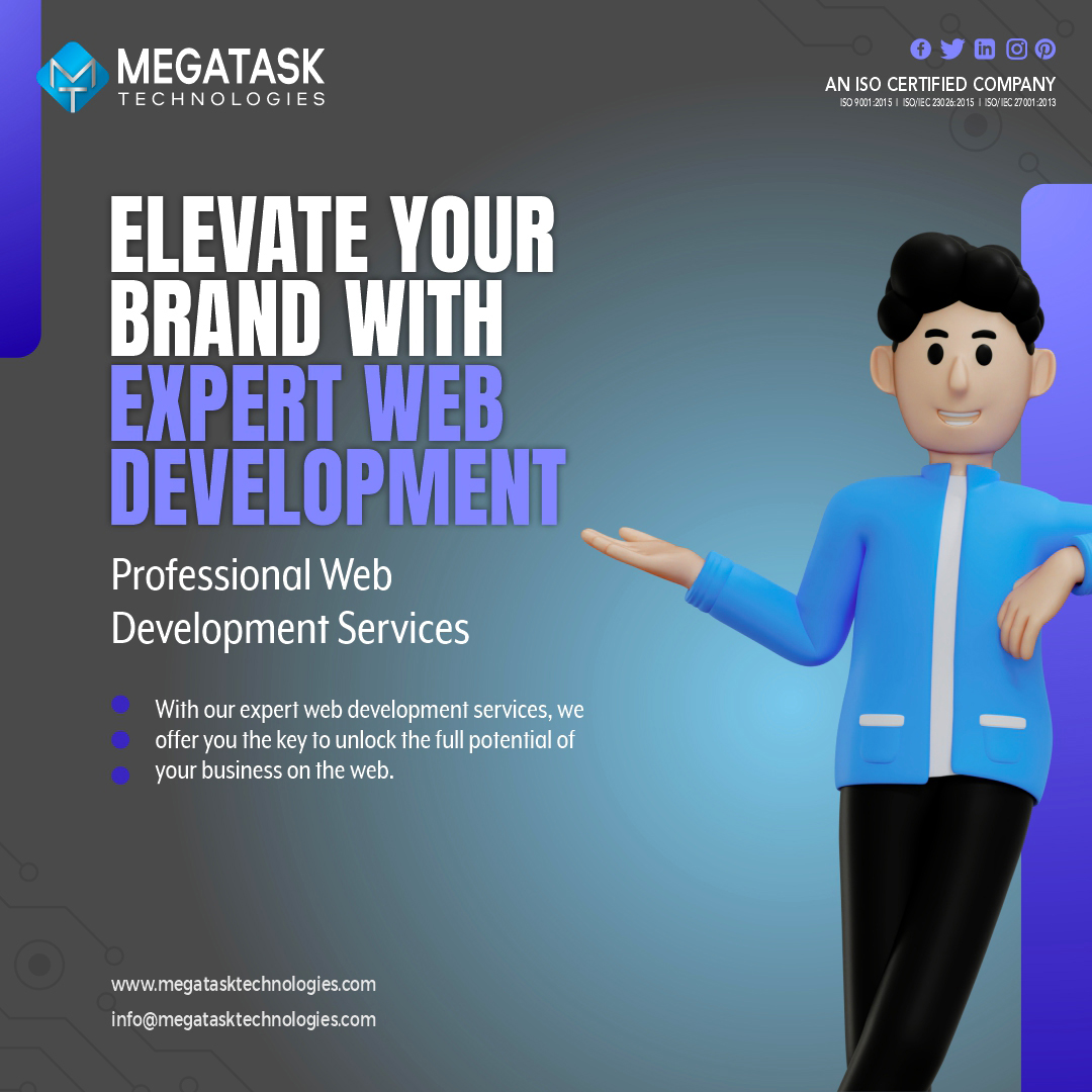megatask1's tweet photo. Supercharge your brand online! Unleash the full potential of your business with our top-notch web development services. Elevate, captivate, dominate! ๐ป๐ฅ
๐ฉ info@megatasktechnologies.com
๐ฒ +91-999-095-9853
#Google #BONK #BBL13 #Ange #Archies #AI #Megatask https://t.co/i4gLauqSyX