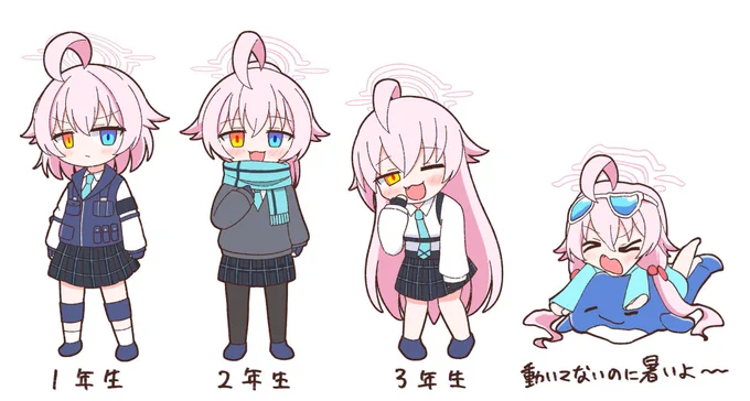 #今年も残りわずかなので今年一番伸びた絵を貼る見た絵描きさんも強制でやる2月に描いたホシノでした 