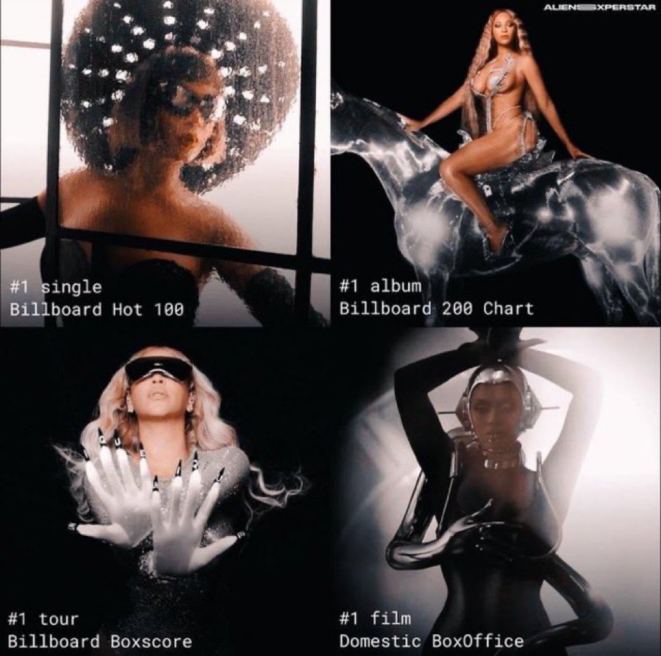 msyonceslay's tweet photo. “The girls hated Renaissance” 

Meanwhile Renaissance: https://t.co/PJI0u9P9xY