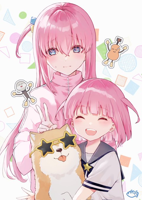 #今年も残りわずかなので今年一番伸びた絵を貼る見た絵描きさんも強制でやる #ぼっち・ざ・ろっく   ぼざろ～また描きたいな!