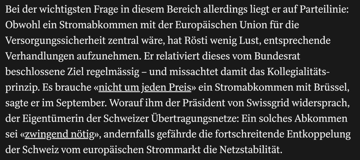 Was treibt #Rösti eigentlich so beim UVEK? Nachlesen unter: republik.ch/2023/12/08/das…

<a href="/zeidgenosse/">Zeidgenosse</a> evtl. inhaltilch brauchbar für ein neues Video