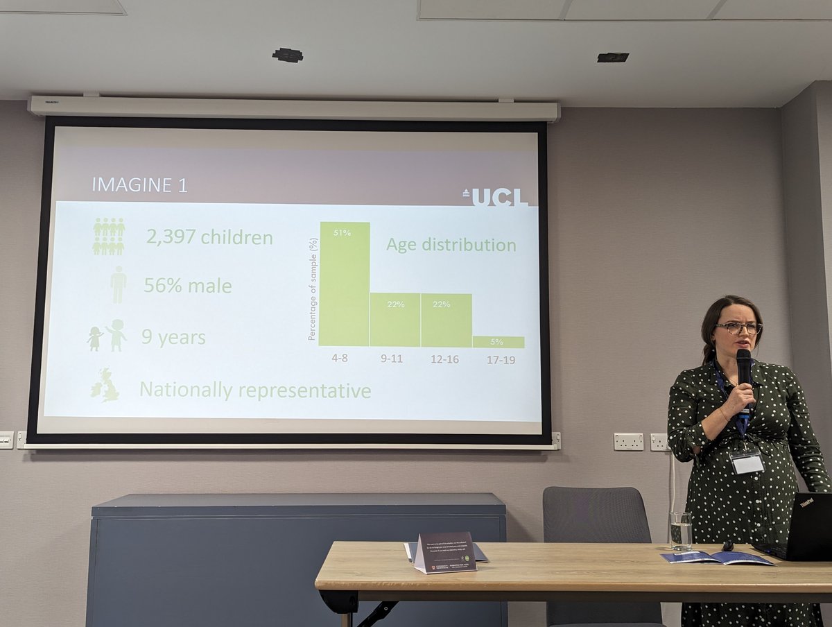 CerebraNetwork's tweet photo. We are delighted to begin Day 2 of #SeattleClub2023 @UoB_SoP with ECR #Keynote Presentation by Dr Jeanne Wolstencroft @JeanneWols @UCLchildhealth @imagineidnews: #ImagineID: Managing #neuropsychiatricRisk in #RareGeneticDisorders - what needs to happen next? (children aged 4-19). https://t.co/fj8j1PRHlV