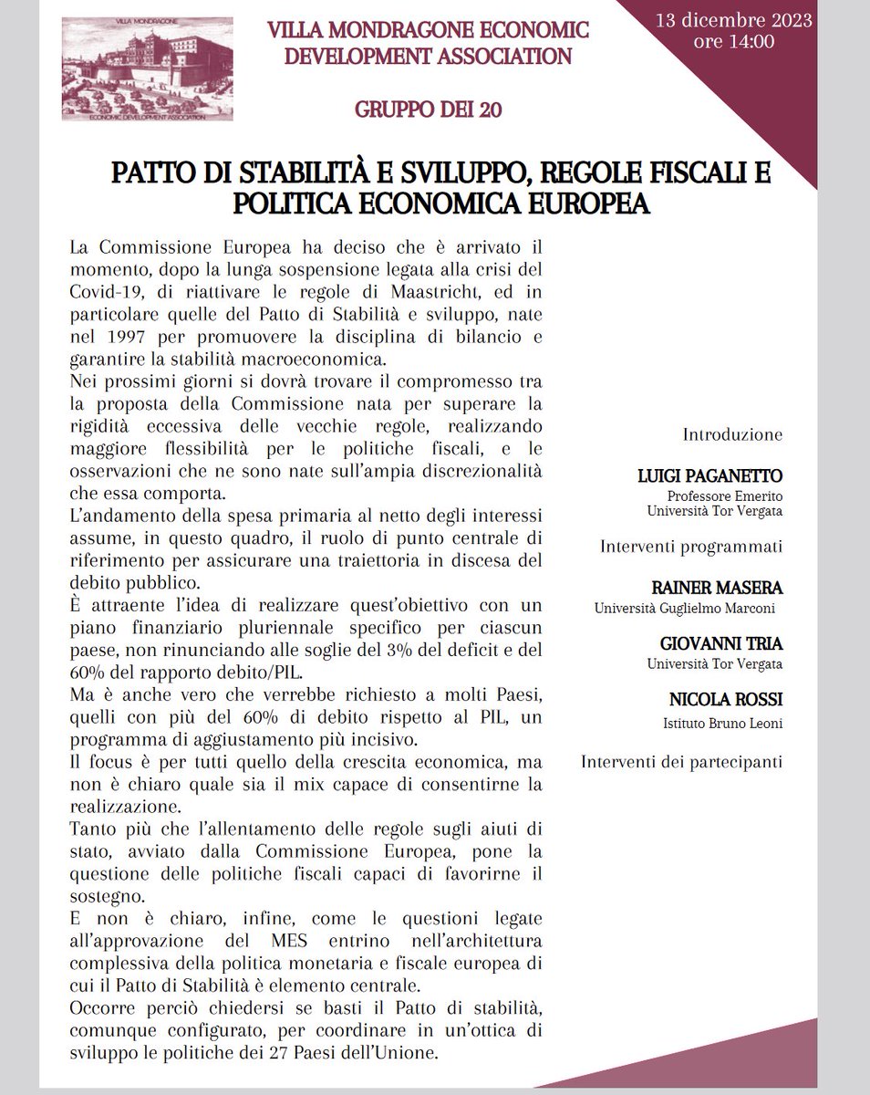 Luigi Paganetto tweet media