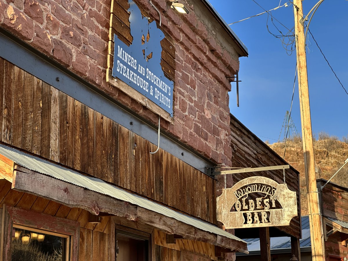 shadrachwhite's tweet photo. Wyoming and a great place for a steak! @joerogan #carnivore https://t.co/QMWQ9xIrOn