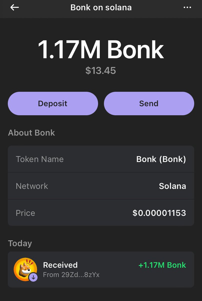 agcpapa83's tweet photo. One batch , two batch…
Penny And Dime!
Christmas are coming early for #PoPunksNFT 🎁🎄🎅🏻
Received my first $BONK #Airdrop and another 23 weeks ahead of us!!!
@ayberksol_ is cooking great things with Punks!
@PoPunksNFT 🤟 https://t.co/q8cSpaCTjs