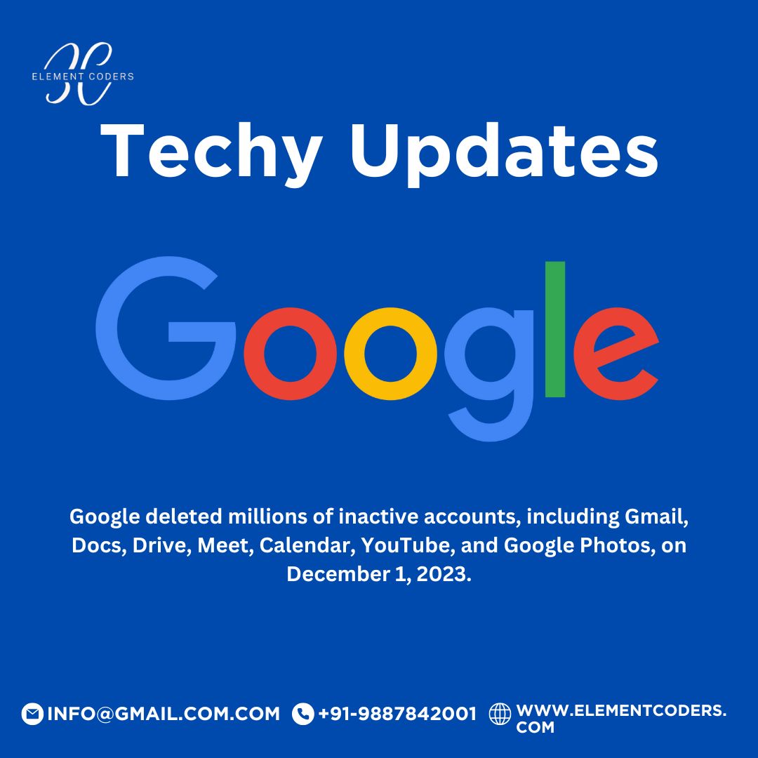 ElementCoders's tweet image. 🥹 The special movement we built, fueled by passion and idealism, eventually lost.😫😫😫😫
#InactiveAccounts
#GoogleCleanup
#DataPurge
#DigitalFootprints
#PrivacyMatters
#AccountSafety
#RememberToSignIn
#CheckYourInbox
#LostData
#backupyourfiles