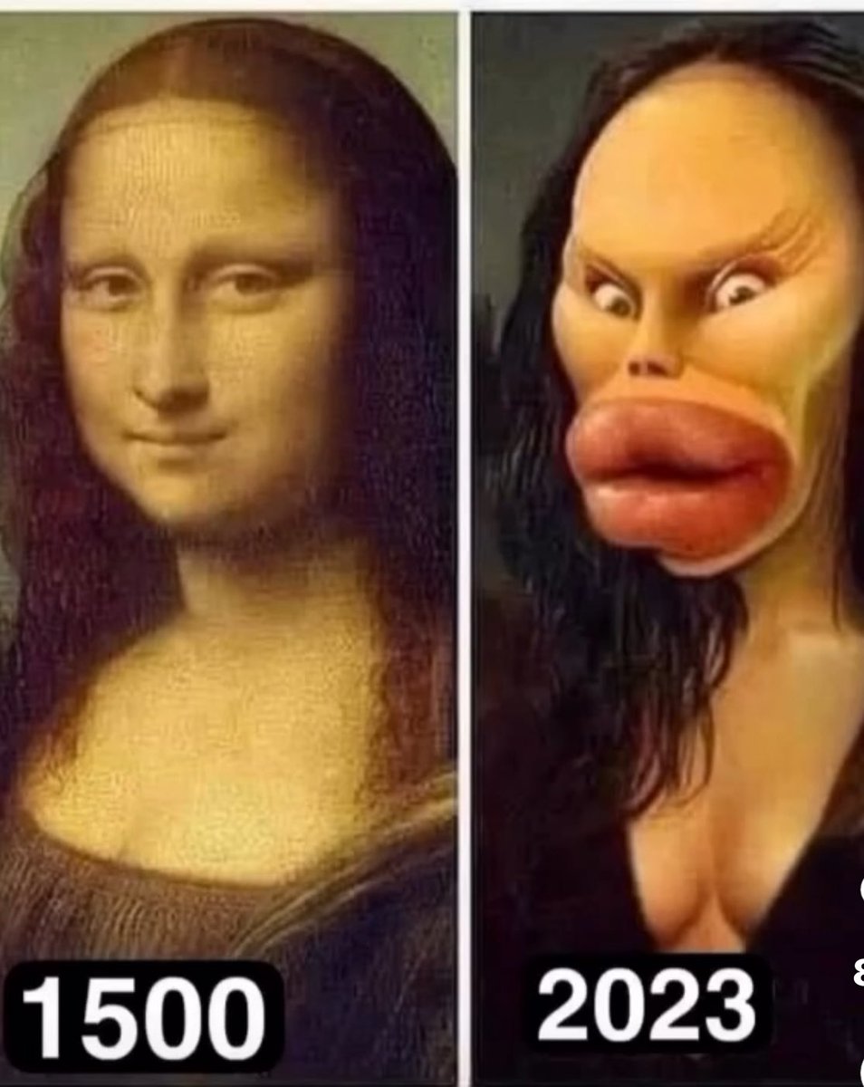 Mona Lisa güncel versiyon😊
