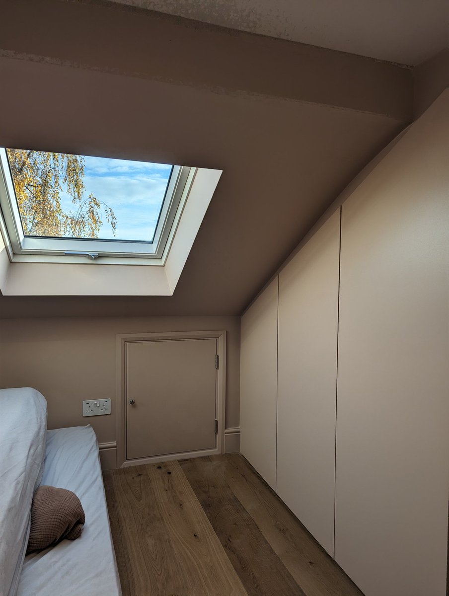Bedroom in Leyton completed for a lovely client, pay my from @LittleGreene #painting #home #decor