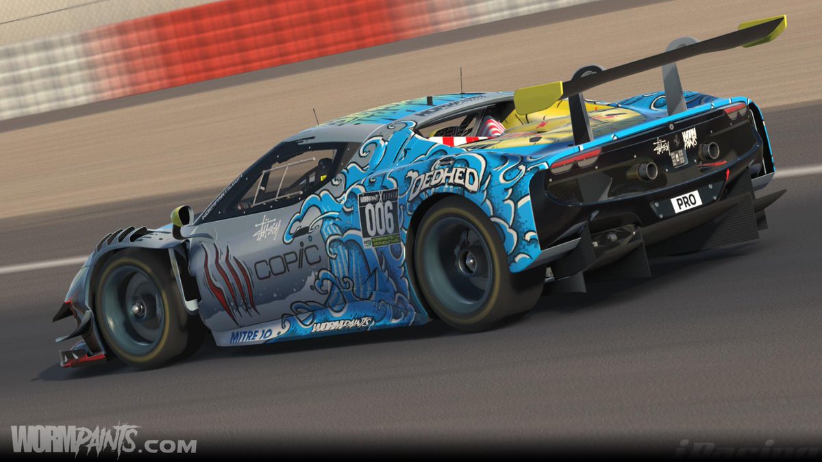 Channel your inner shark with this new WormPaints X DedHed livery for the <a href="/Ferrari/">Ferrari</a> 296 GT3, available on <a href="/tradingpaints/">Trading Paints</a> here: tradingpaints.com/showroom/view/…