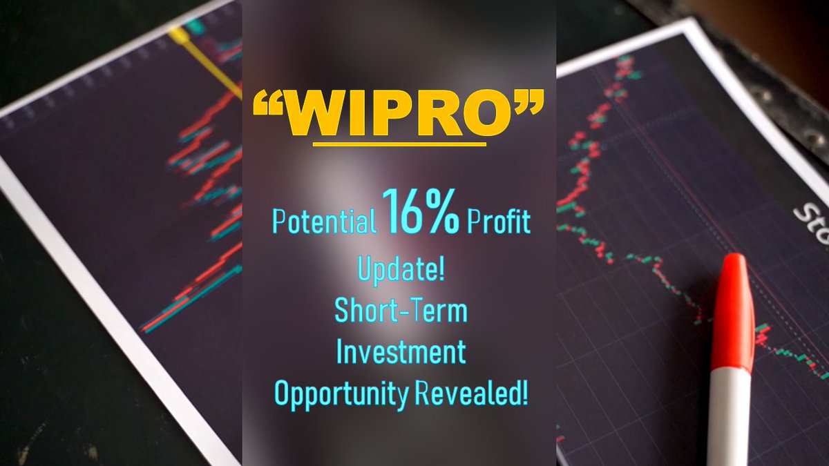ShareWithSwapan's tweet photo. Unravel the future of WIPRO through Elliott Wave Theory. Join us for an insightful discussion, fostering market knowledge and empowering informed decisions. #ElliottWaveTheory #wipro #nifty #banknifty
https://t.co/gYfqzxiO4n https://t.co/v6XWWsAuF1