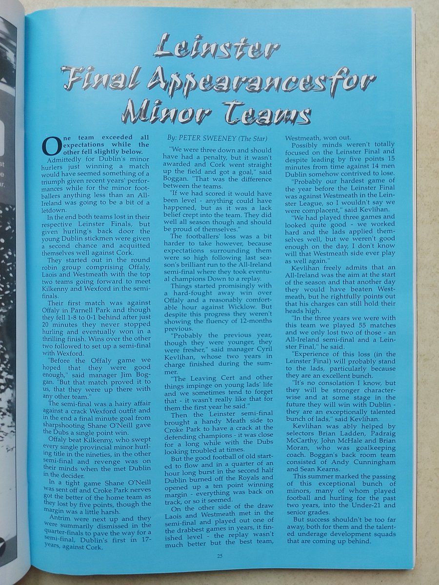 Dublin GAA Programme Collector tweet media