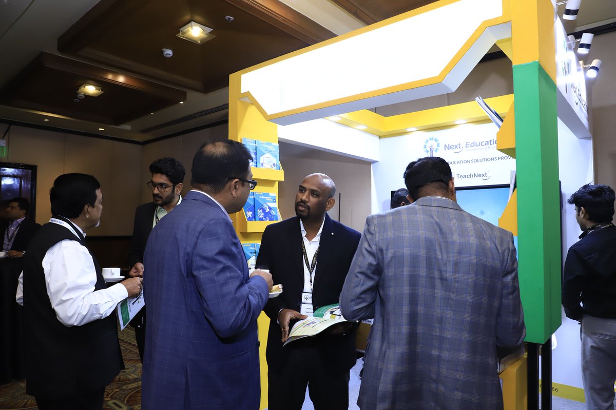 NextEducationIn's tweet image. Embarking on the journey of innovation!  We are thrilled to have been part of the 9th Edition CSR Summit &amp;amp; Awards 2023 in Bengaluru, where we showcased our innovative Edtech and SaaS products, #SmartClassrooms, Immersive Books, and the groundbreaking Next 360 experience.