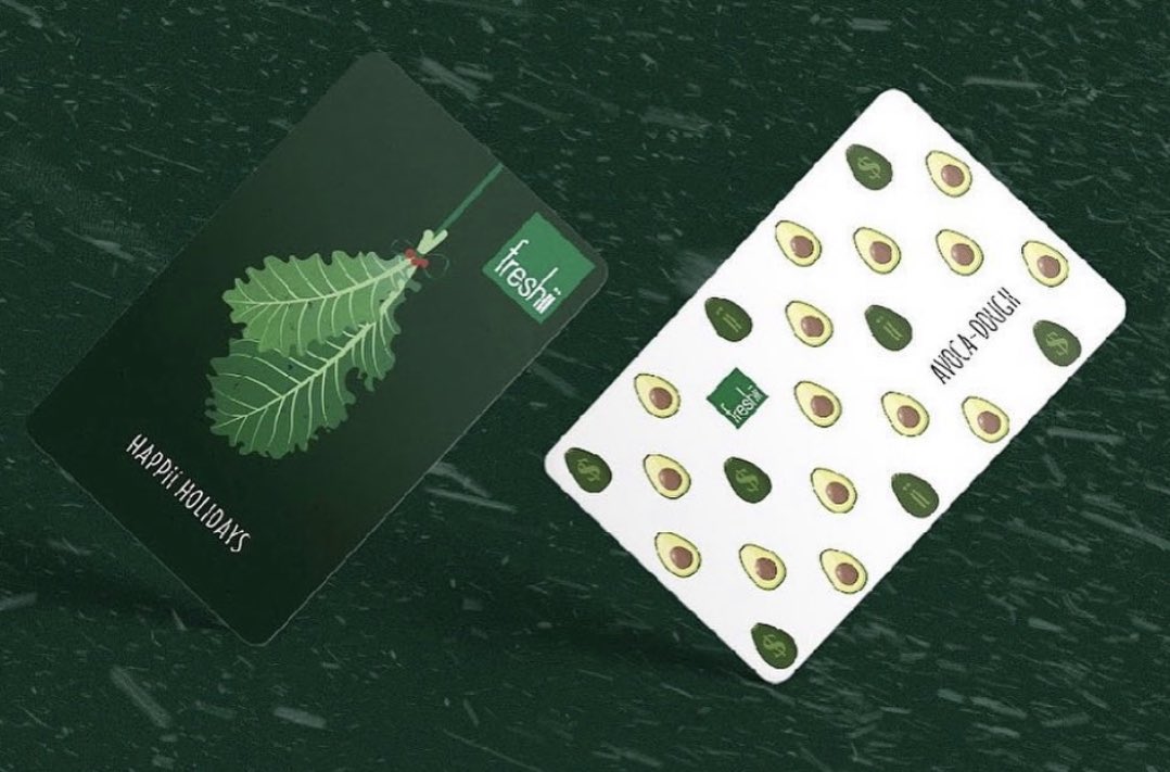 freshiionclair's tweet photo. In need of stocking stuffers? Look no further!
@freshiionclair 💚
Download the Freshii app, check out the menu and order right from your mobile phone📱
Freshii on Clair
84 Clair Rd, Guelph
226-314-1561
#freshii #freshiionclair #guelph #freshiiguelph #fuelledbyfreshii #eatenergize https://t.co/P6pPTcydWx